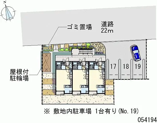 草加市吉町４丁目 月極駐車場